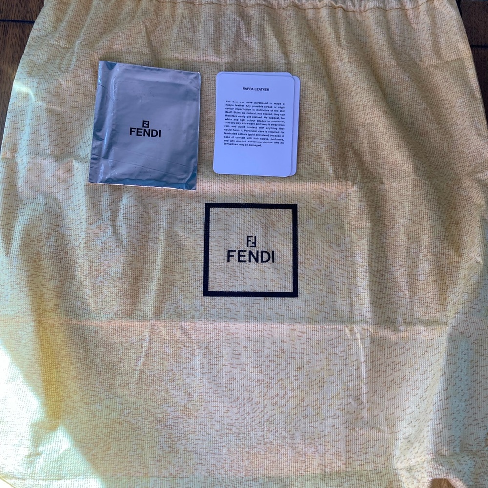 Fendi Vintage Mama Forever Baguette Purse Bag New… - image 5